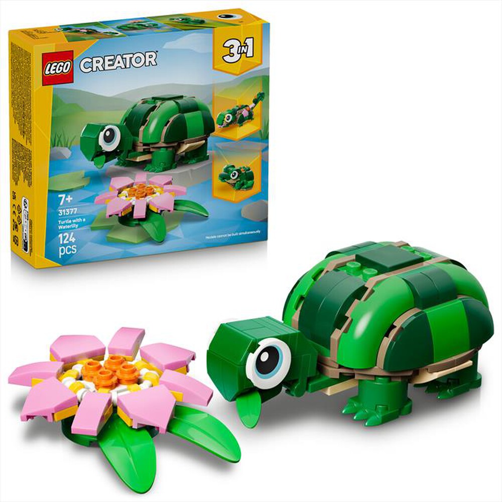 Immagine del prodotto LEGO - CREATOR 3IN1 Tartaruga con fiore di ninfea - 31377