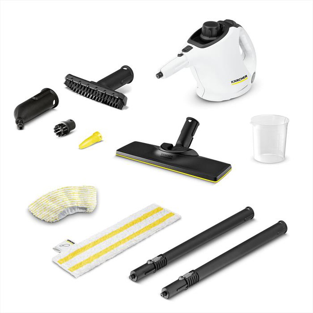 "KARCHER - Pistola a vapore SC1 EASYFIX-Bianco"
