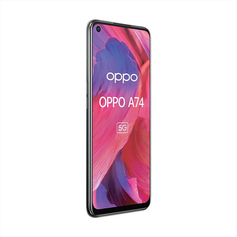 "OPPO - A74 5G-Fluid Black"