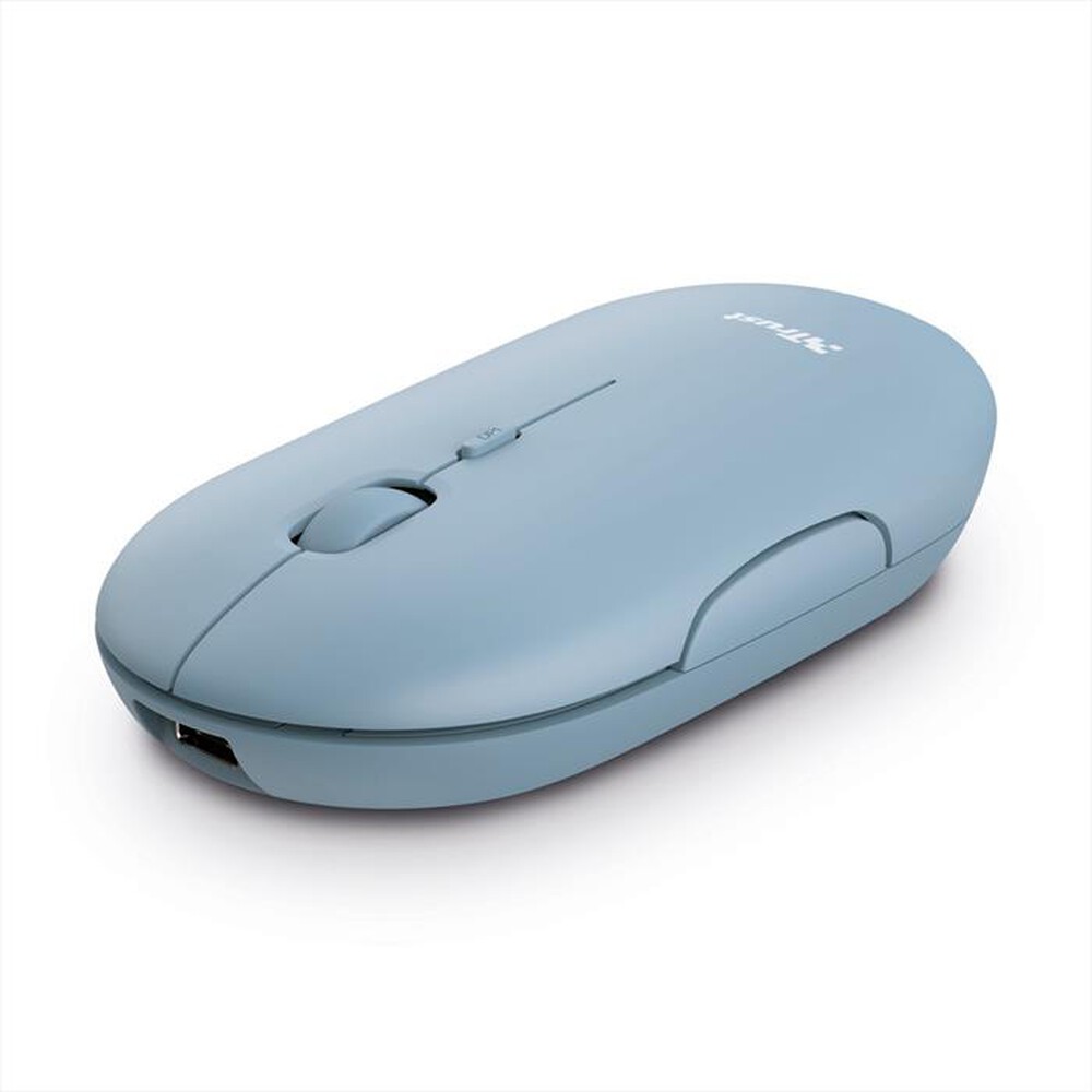 "TRUST - PUCK WIRELESS MOUSE BLUE-Blue"