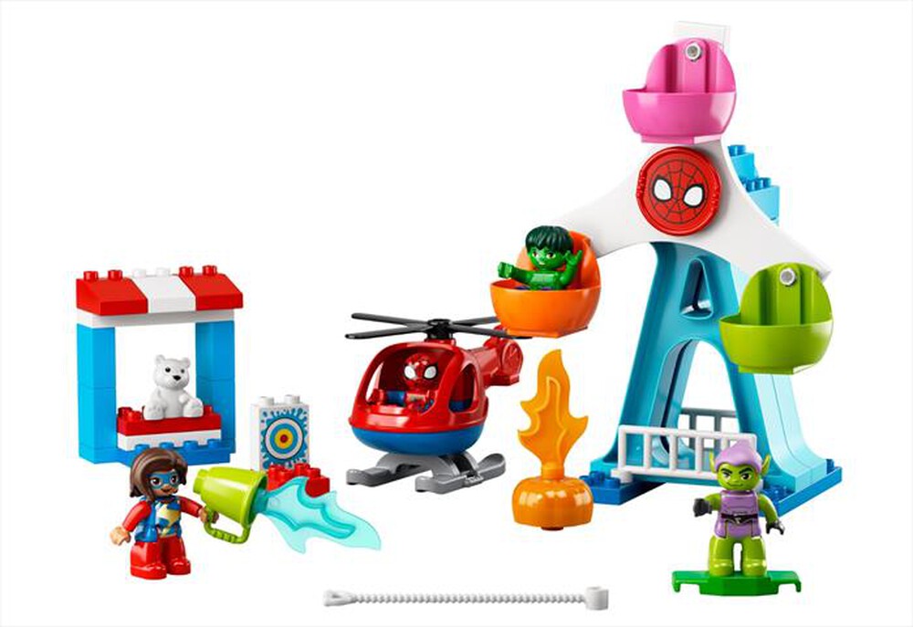 "LEGO - DUPLO SPIDERMAN E I SUOI AMICI AL LUNA PARK- 10963"