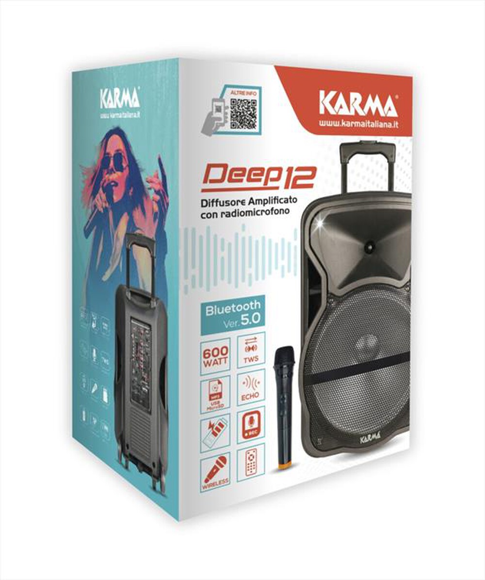 Immagine del prodotto KARMA - DEEP 12-Nero