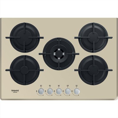 HOTPOINT ARISTON - Piano cottura a gas HAGD 72S/CH 5 fuochi 73cm
