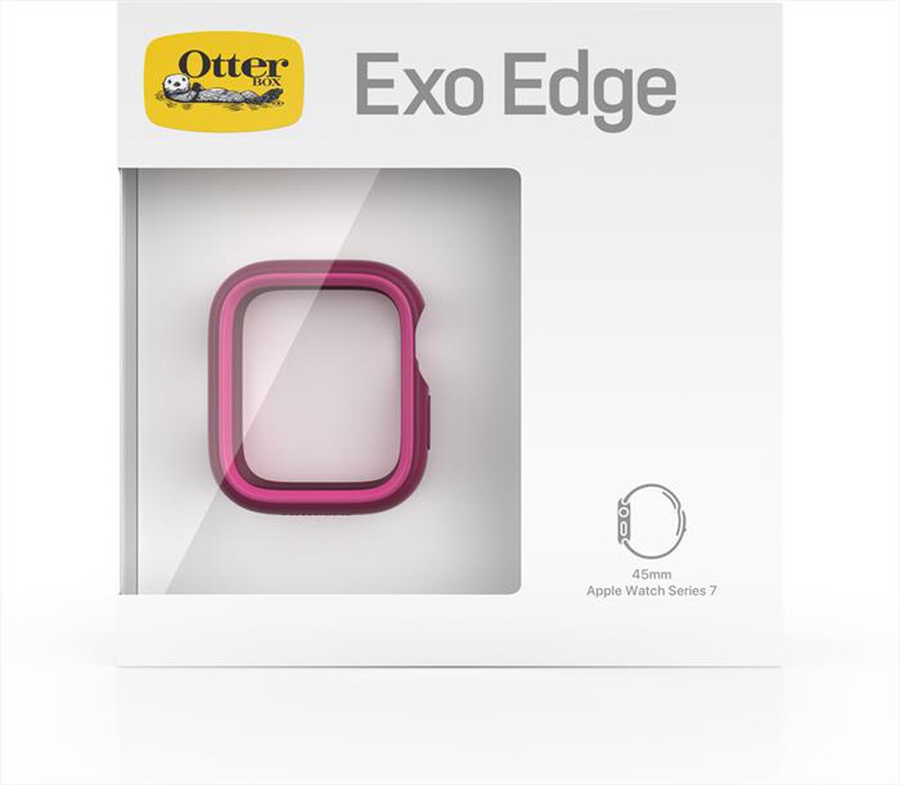 "OTTERBOX - EXO EDGE CUSTODIA PER APPLE WATCH SERIE 9/8/7 45MM-Rosa"