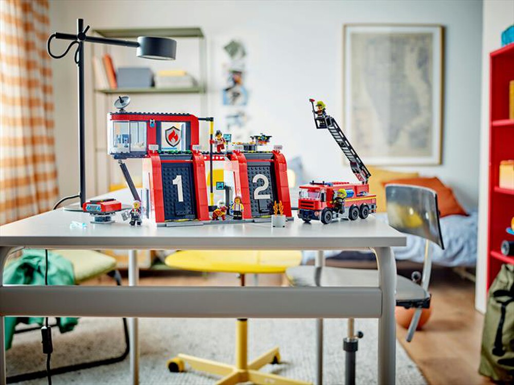 Immagine del prodotto LEGO - CITY Fire Caserma dei pompieri e autopompa 60414