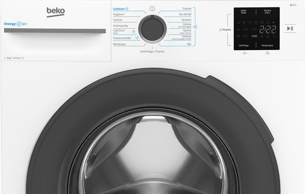 "BEKO - Lavatrice BMWU3941A 9 Kg Classe A-White"