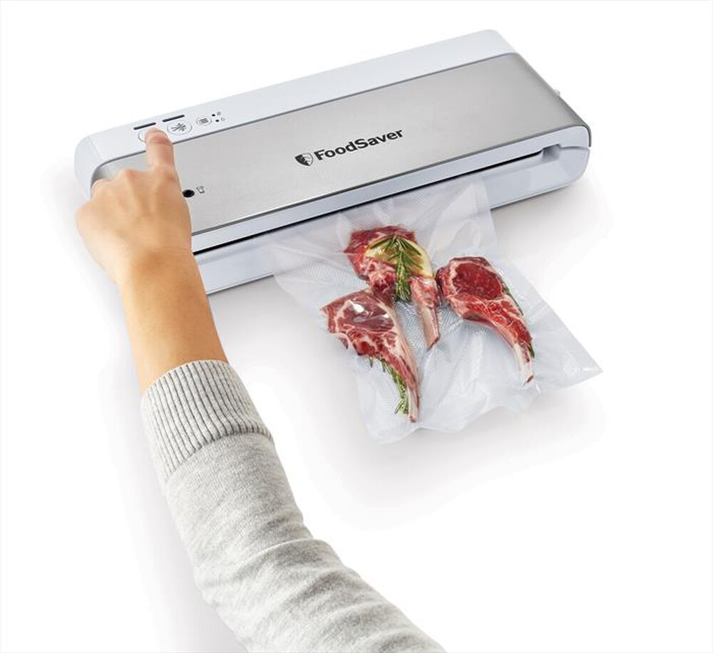 "FOODSAVER - VS0100X-GRIGIO METALLIZZATO"