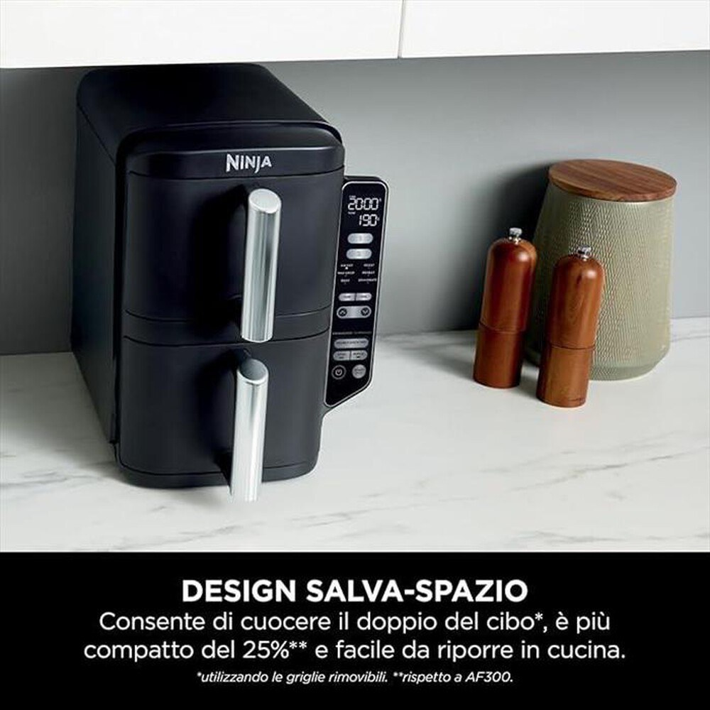 "NINJA - FRIGGITRICE AD ARIA 7,6 LT SL300EU-Nero"