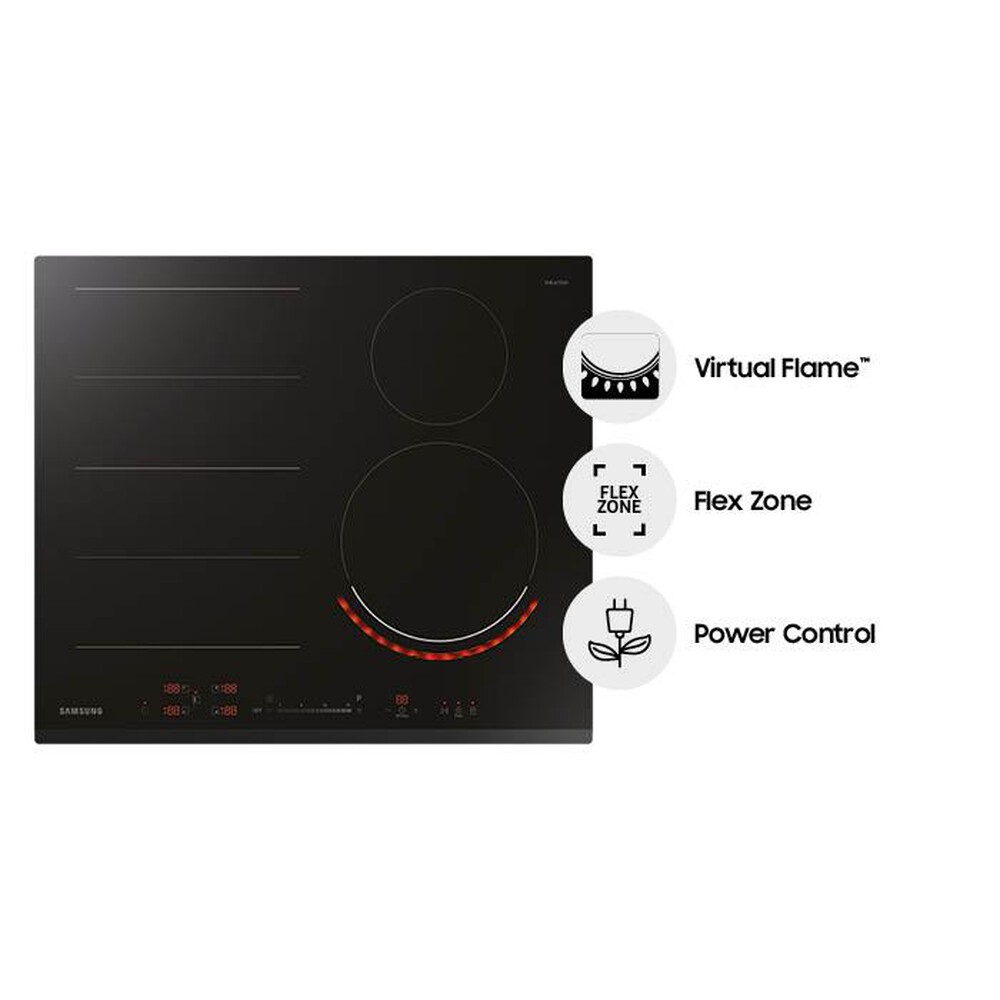 Immagine del prodotto SAMSUNG - Piano cottura induzione NZ64N7777GK/E1 60 cm-vetroceramica nero