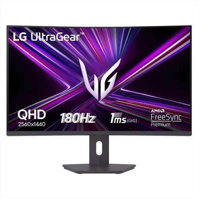 LG - ULTRAGEAR MONITOR GAMING 32" QHD 180HZ 1MS-Black