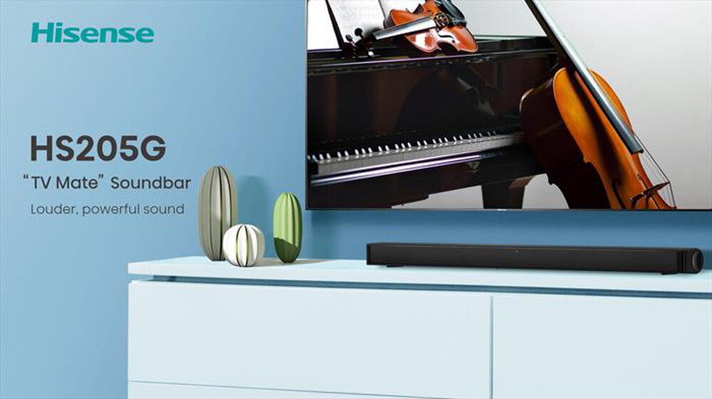 "HISENSE - Soundbar HS205G-Nero"