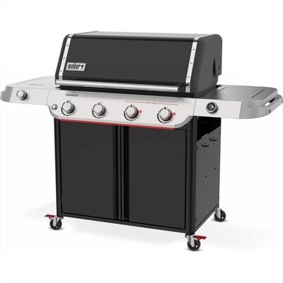WEBER - Barbecue a 4 bruciatori GENESIS E-435-Nero / Alluminio