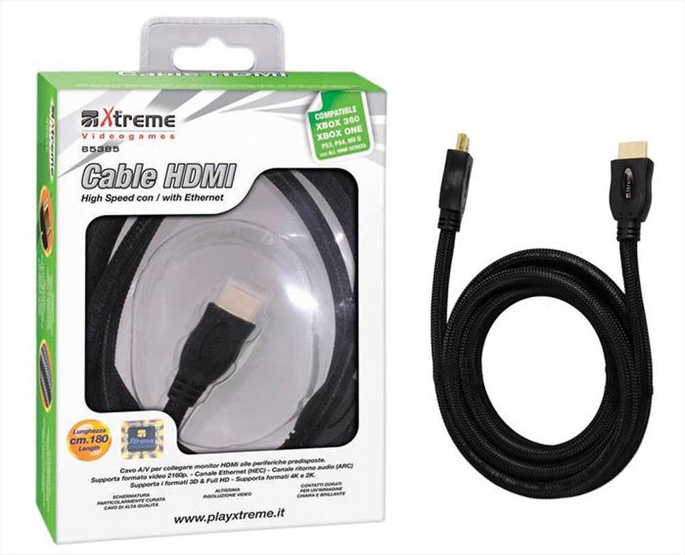 Immagine del prodotto XTREME - 65385 - Xbox 360 Cavo HDMI