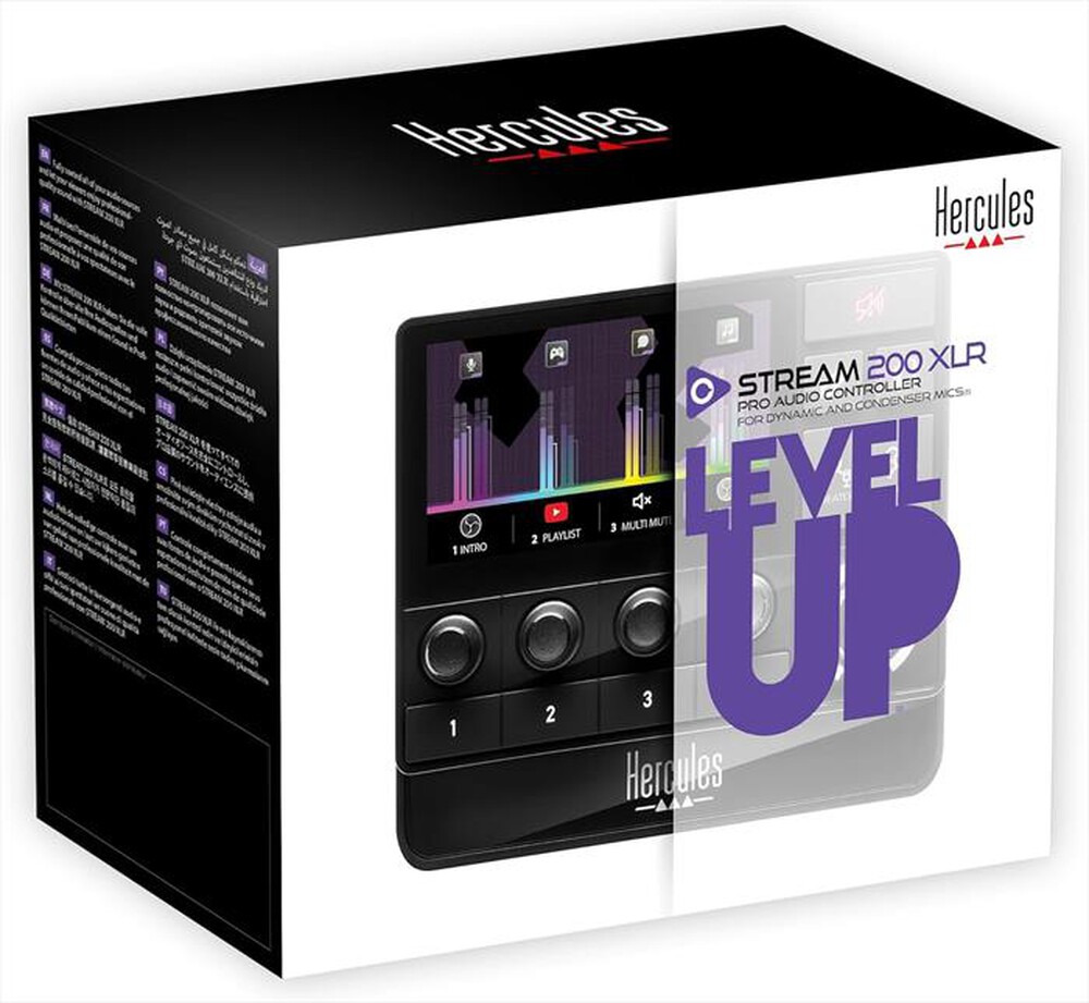 "HERCULES - Controller Audio STREAM 200 XLR"