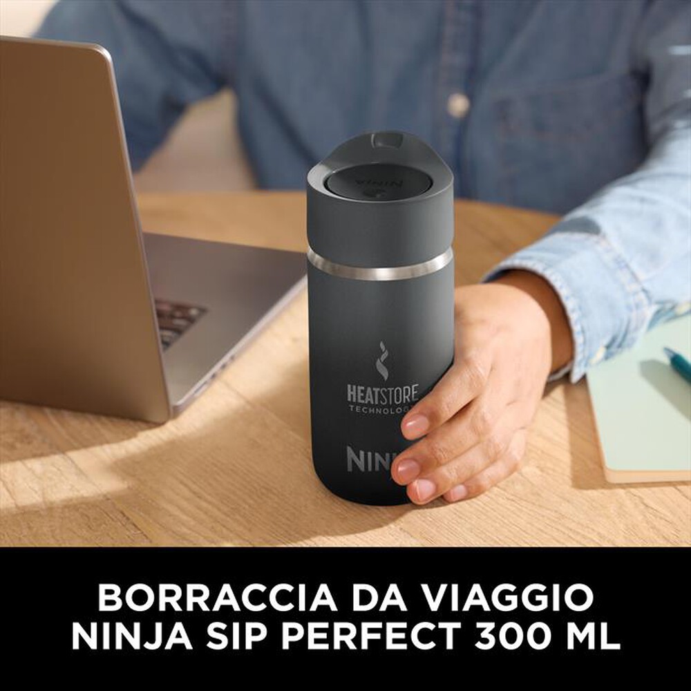 "NINJA - BORRACCIA THIRSTI 340ML-Nero"