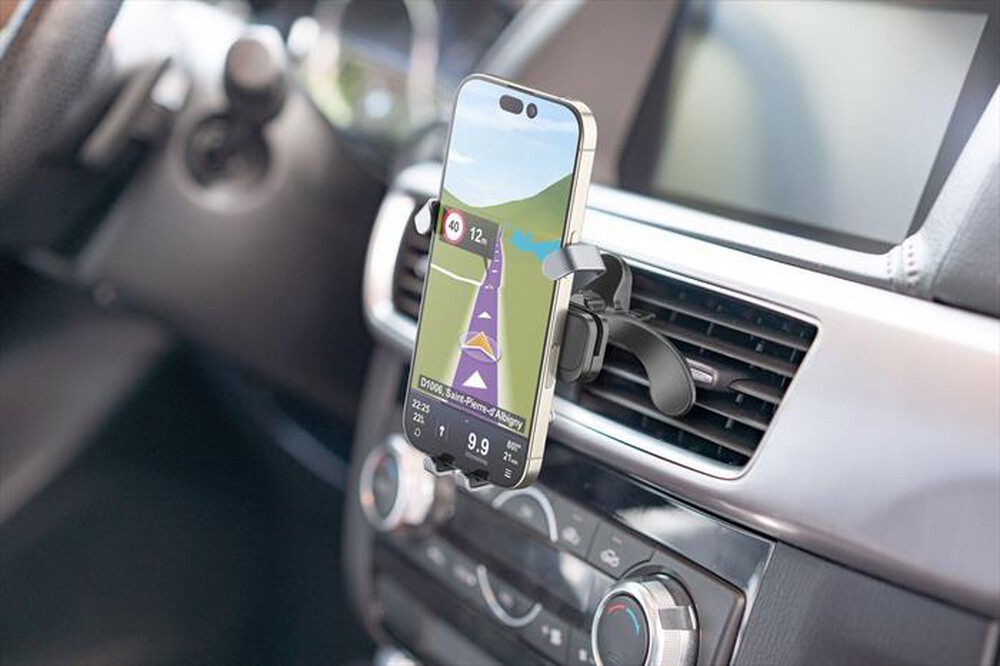 Immagine del prodotto CELLULARLINE - Supporto smartphone da auto GRAVITYHOLDERVENTK-Nero
