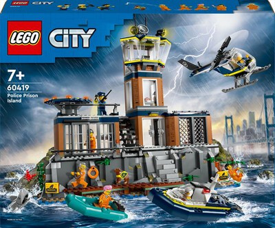 LEGO - CITY POLICE Prigione su isola della polizia 60419