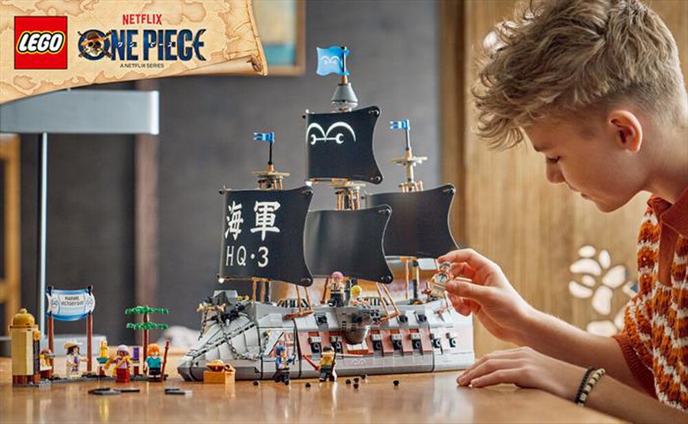 Immagine del prodotto LEGO - ONE PIECE La nave da guerra di Garp - 75646-Multicolore