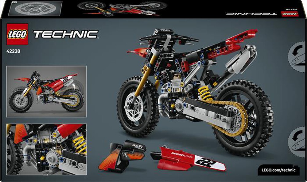 Immagine del prodotto LEGO - TECHNIC Moto Ducati Desmo450 MX Factory - 42238