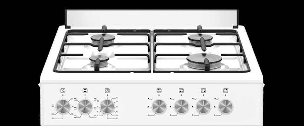 Immagine del prodotto BERTAZZONI LA GERMANIA - Cucina a gas SE664EB/24 Classe A-BIANCO