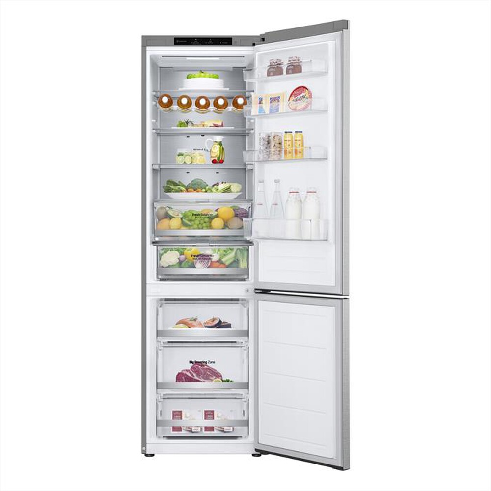 "LG - Frigorifero combinato GBV7280CMB Classe C 387L-Argento"