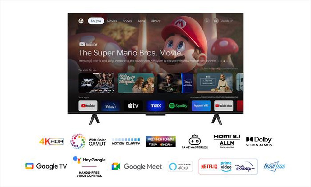 "TCL - Smart TV LED UHD 4K 43\" 43P79B-Titanium"