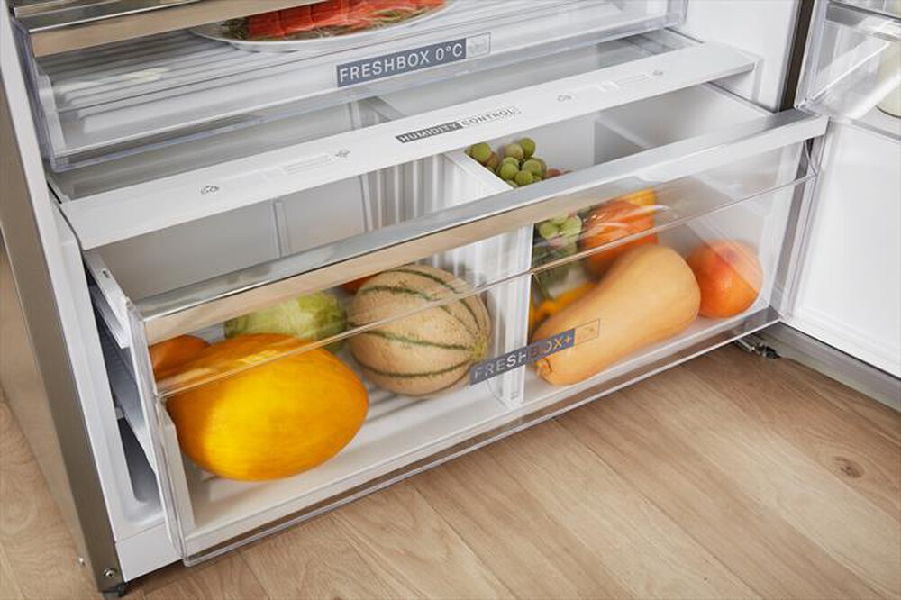 "WHIRLPOOL - Frigorifero 2 porte W84TE 72 X Classe E"