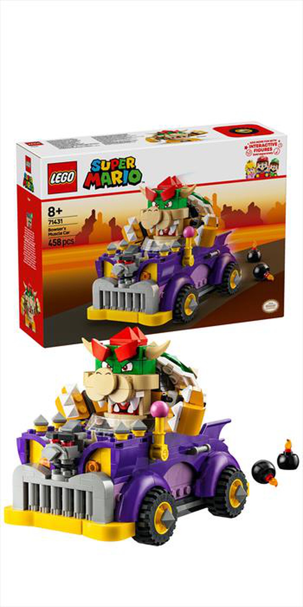 Immagine del prodotto LEGO - 71431 PACK DI ESPANSIONE IL BOLIDE DI BOWSER-,