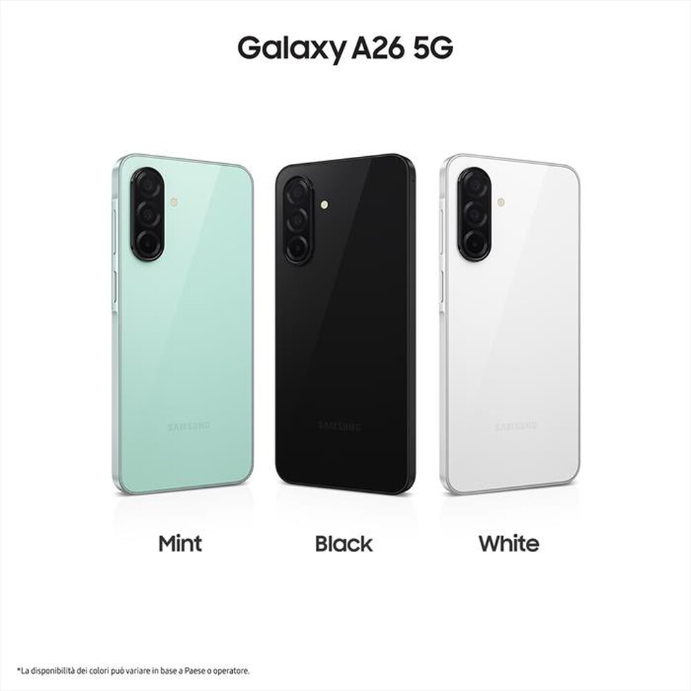 Immagine del prodotto SAMSUNG - Smartphone Galaxy A26 5G 128GB-Black