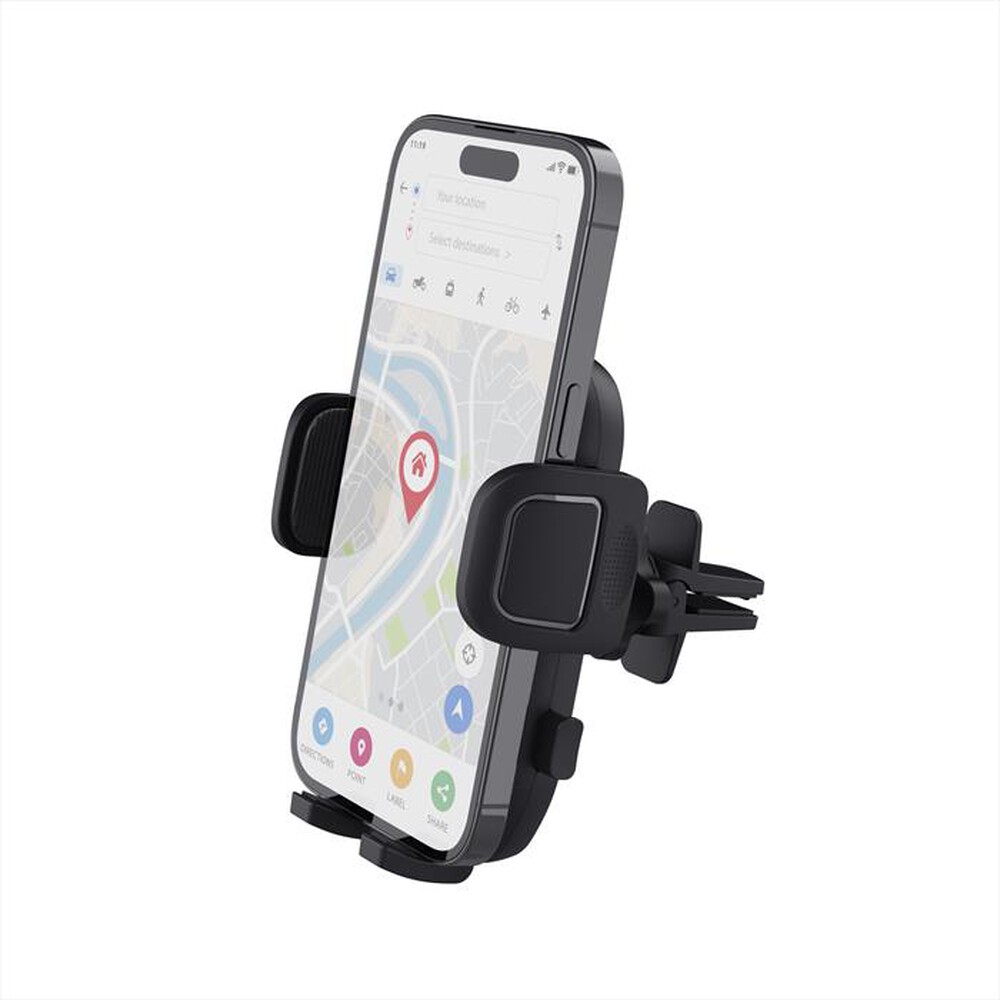 "TRUST - Supporto da auto RUNO PHONE AIR VENT CAR HOLDER-Black"