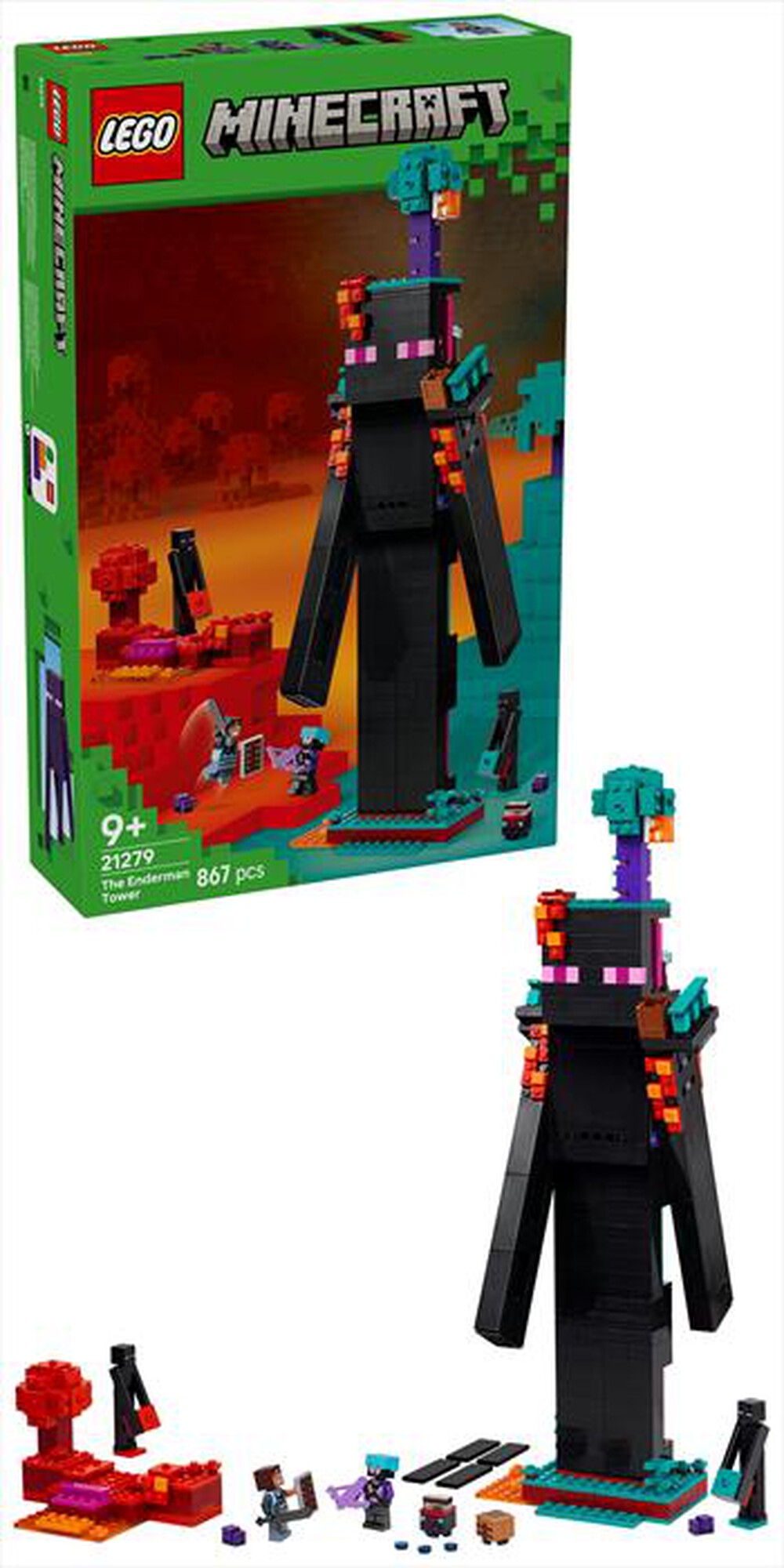 Immagine del prodotto LEGO - MINECRAFT La Torre dell&rsquo;Enderman 21279