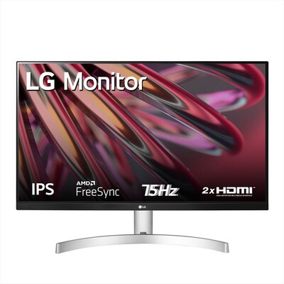LG - Monitor LED FHD 27" 27MK60MP-W.AEU-Bianco