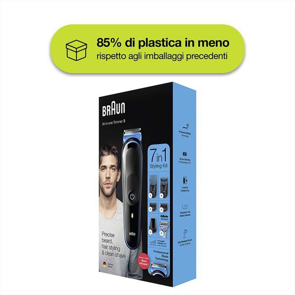 Immagine del prodotto BRAUN - MGK3242-Nero/Blu