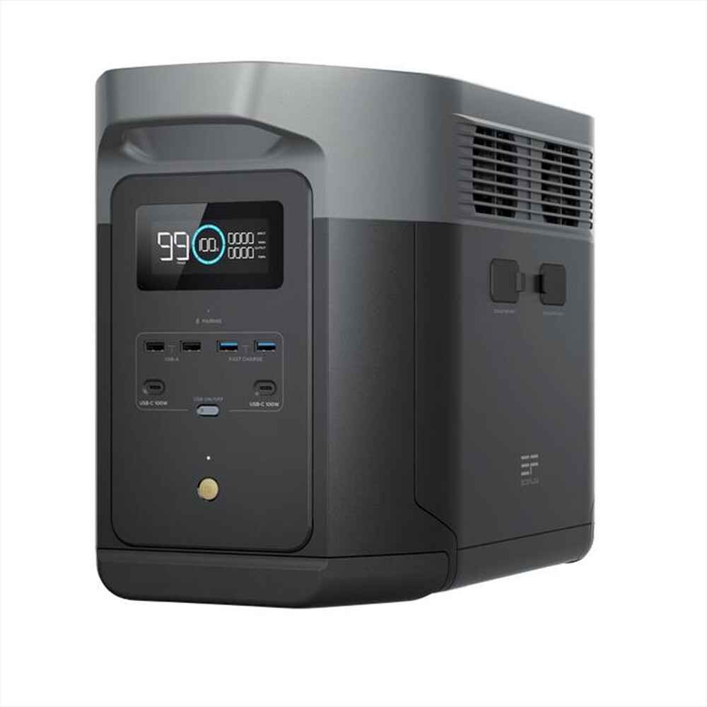 "ECOFLOW - DELTA 2 MAX POWER STATION PORTATILE-nero"
