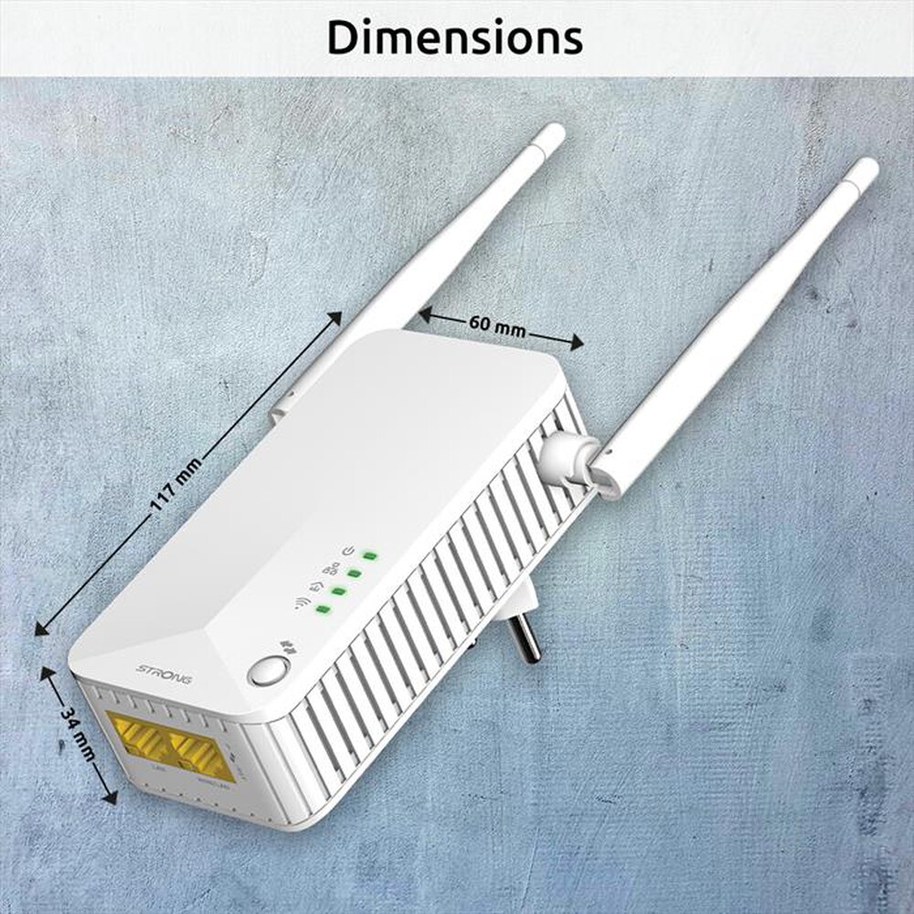 Immagine del prodotto STRONG - Kit due pezzi powerline 600 POWERLWF600DUOEUV2