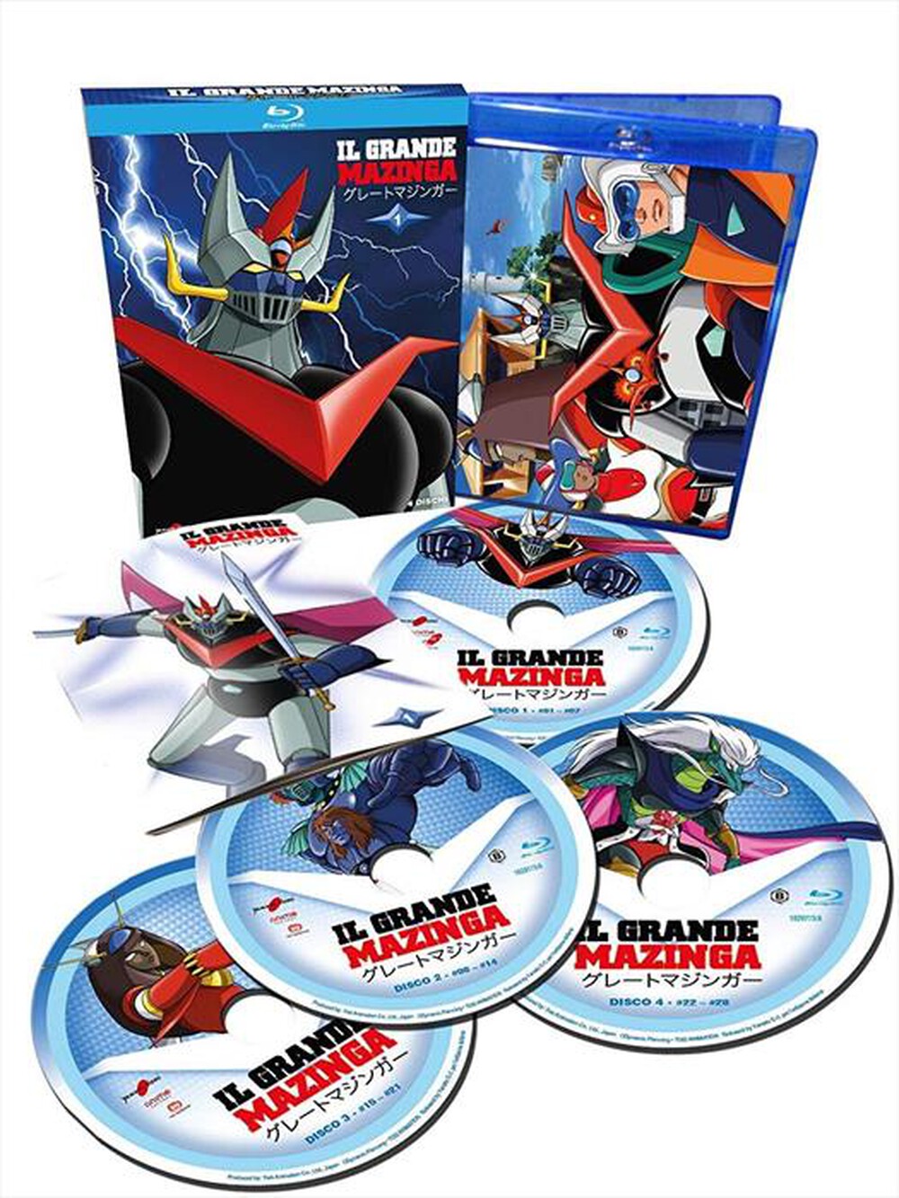 Immagine del prodotto Anime Factory - Grande Mazinga (Il) #01 (4 Blu-Ray)