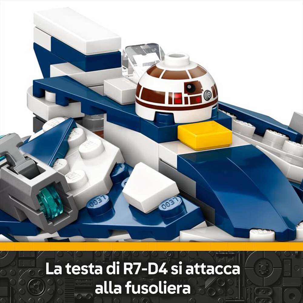 "LEGO - MICROFIGHTER JEDI STARFIGHTER DI PLO KOON-,"
