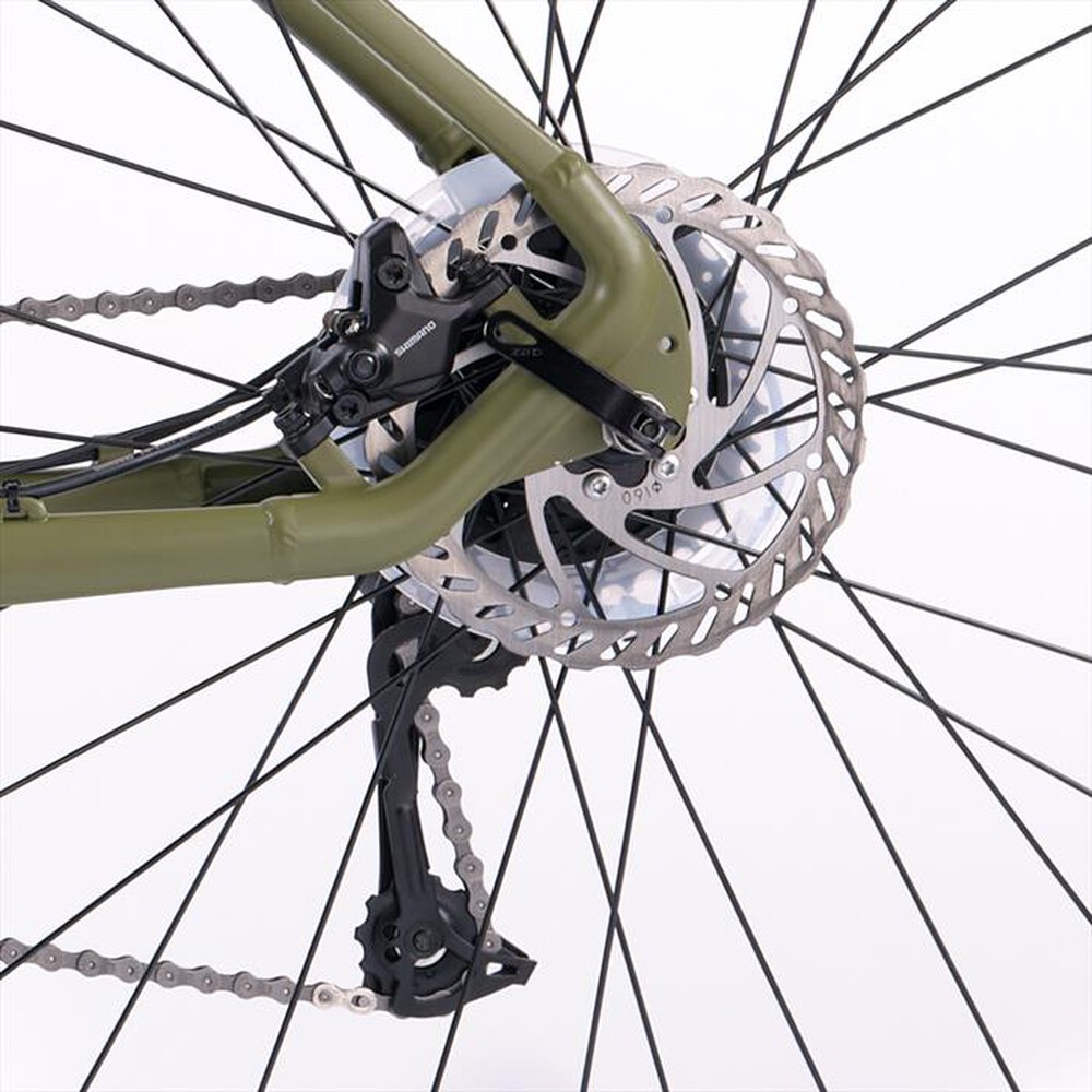 "LEGNANO - E-BIKE FUOCO MARINE TAGLIA 45-Verde"