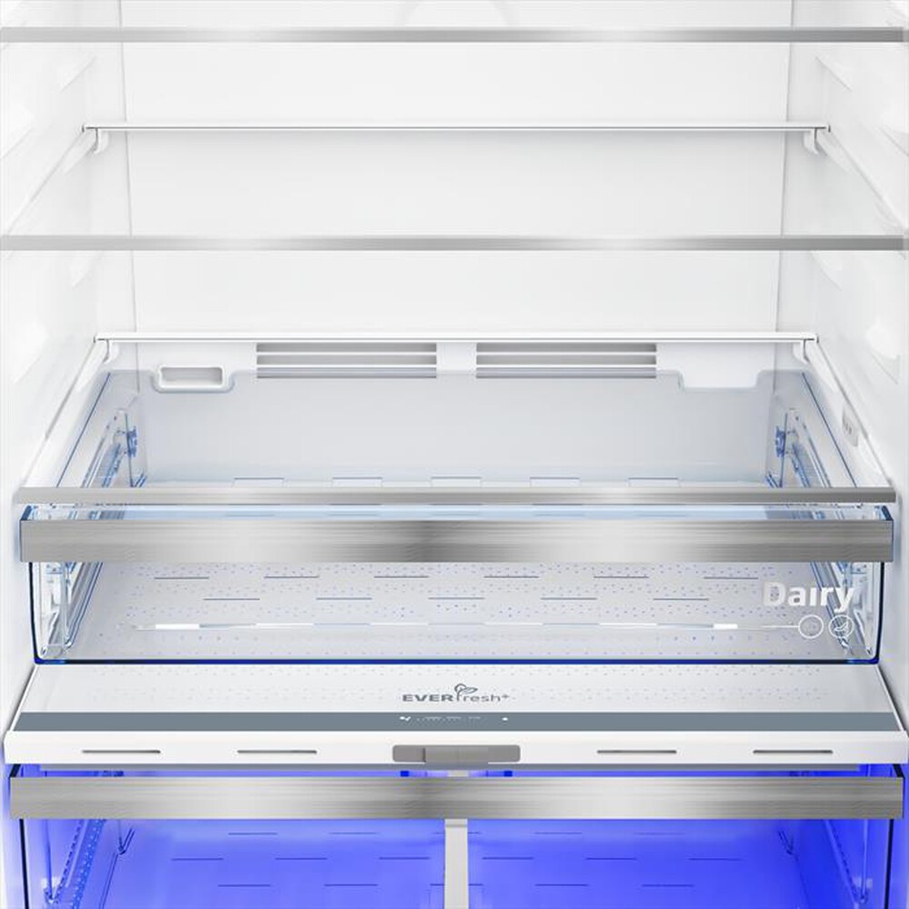 "BEKO - Frigorifero 2 porte B7RDNE595LXPW Classe D 557 lt-Inox Look"