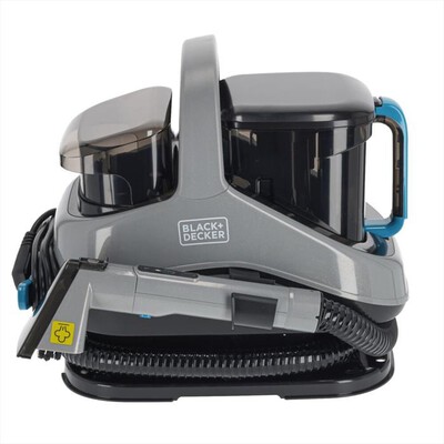 BLACK & DECKER - Spot Cleaner pulizia e smacchiatore BHSC1350CHS-QS-Grigio/Blu