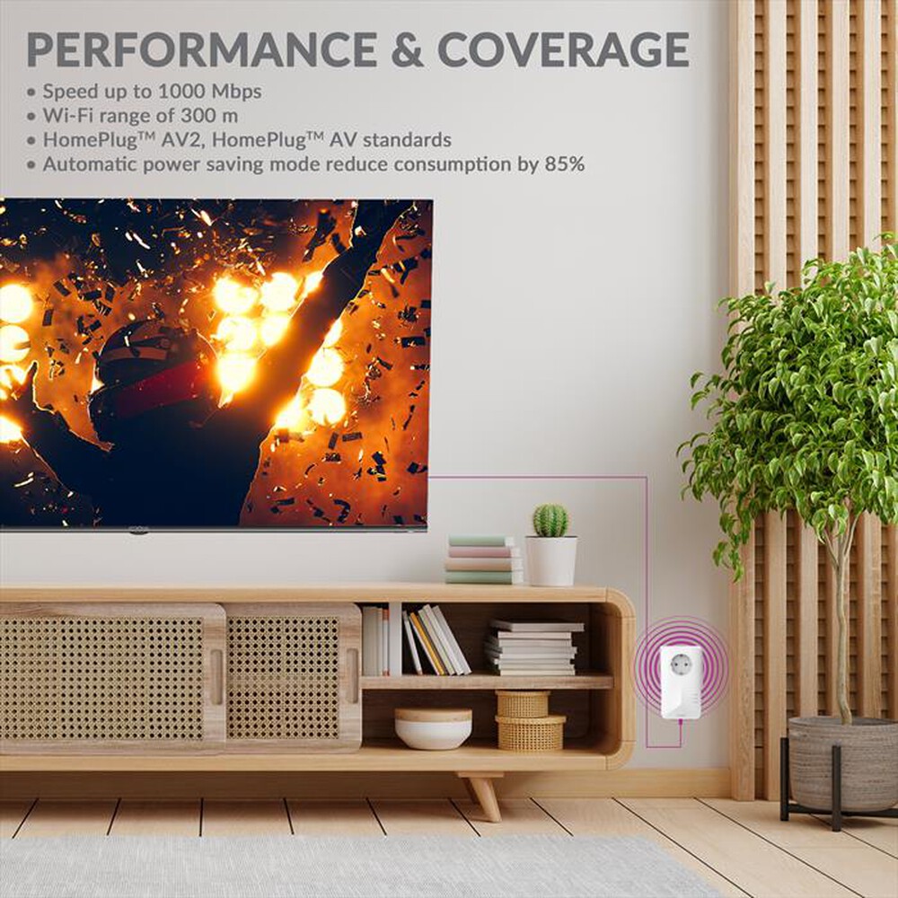 Immagine del prodotto STRONG - Kit 3 pezzi powerline POWERL1000TRIEUV2-bianco