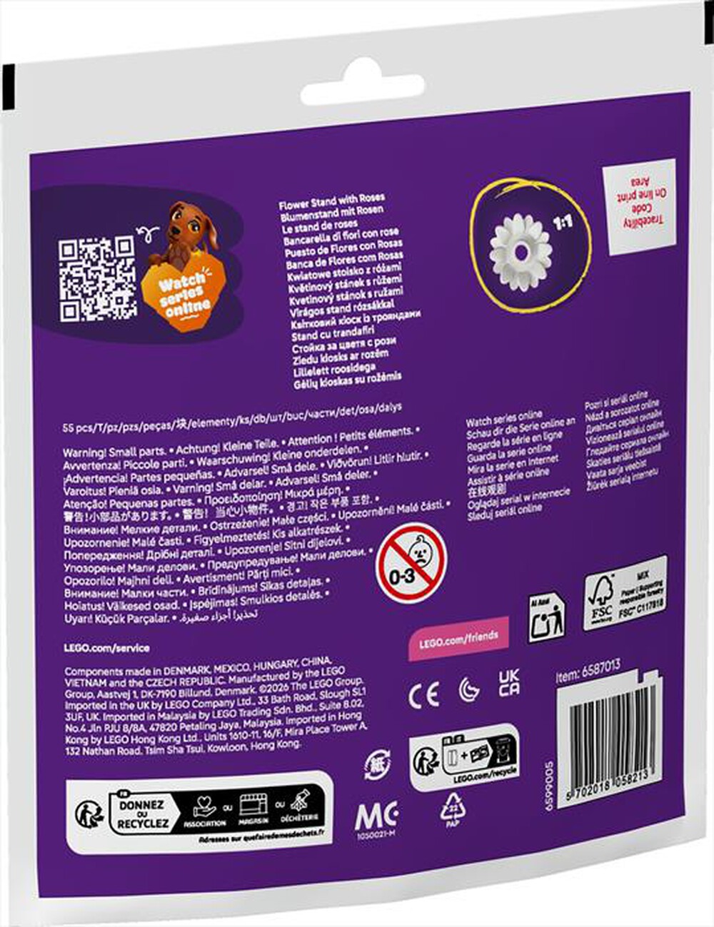 Immagine del prodotto LEGO - 30721 BANCARELLA DI FIORI CON ROSE-Multicolore