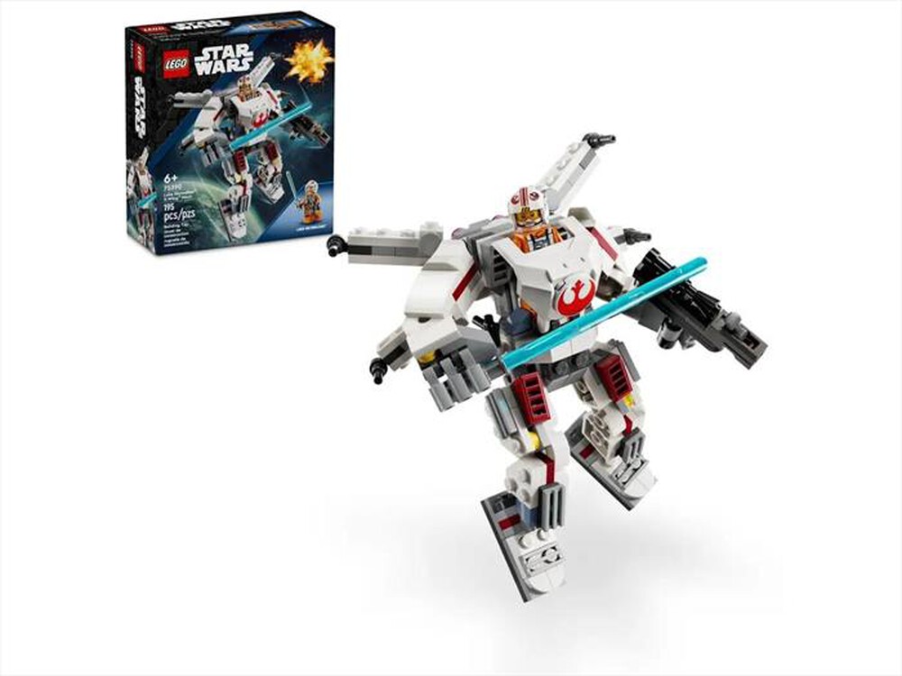 "LEGO - Mech X-Wing di Luke Skywalker - 75390-Multicolore"