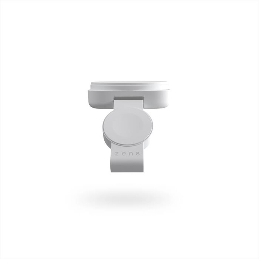 "ZENS - 2-IN-1 MAGSAFE + WATCH TRAVEL CHARGER-White - Bianco"
