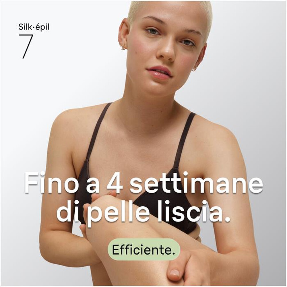 Immagine del prodotto BRAUN - Epilatore Wet & Dry LEGEPIL SE7-000 BOX MN-ARGENTO
