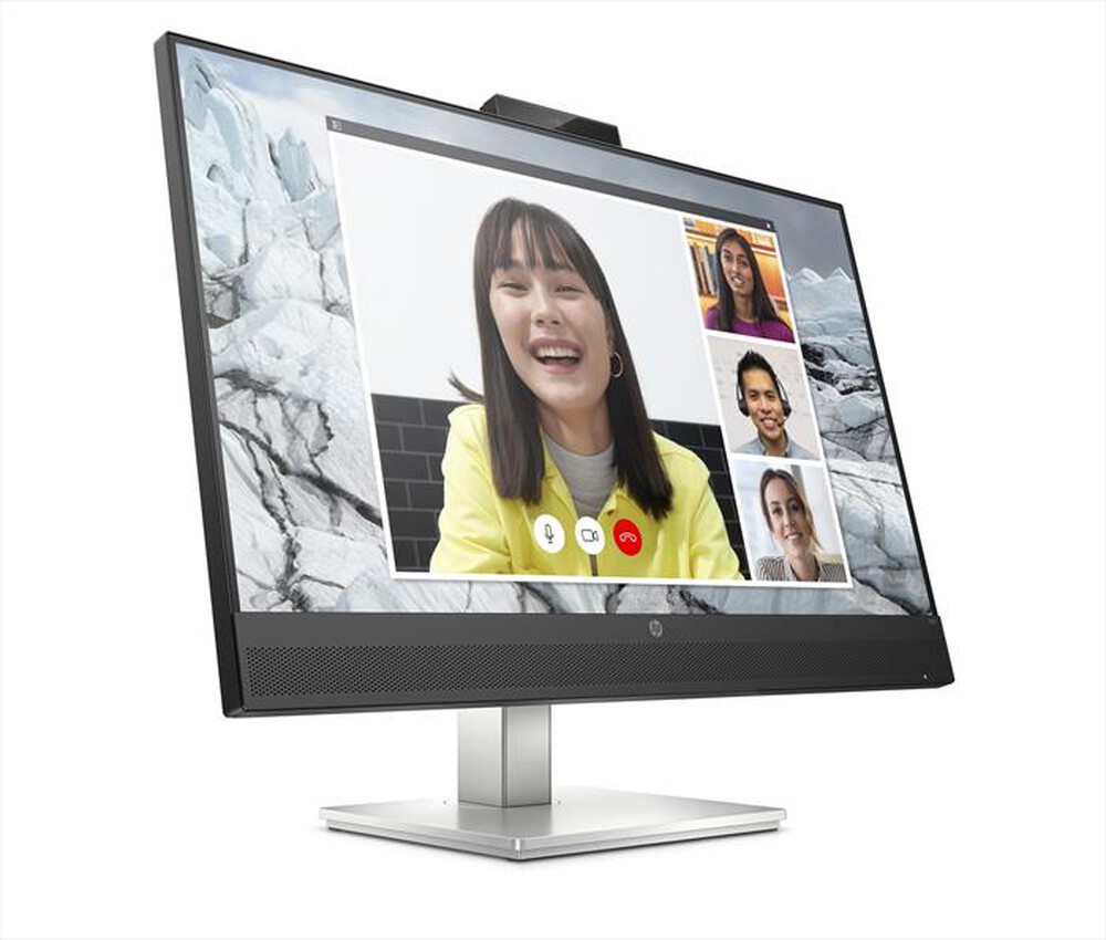 "HP - Monitor 27\" M27 WEBCAM-Silver e Black"