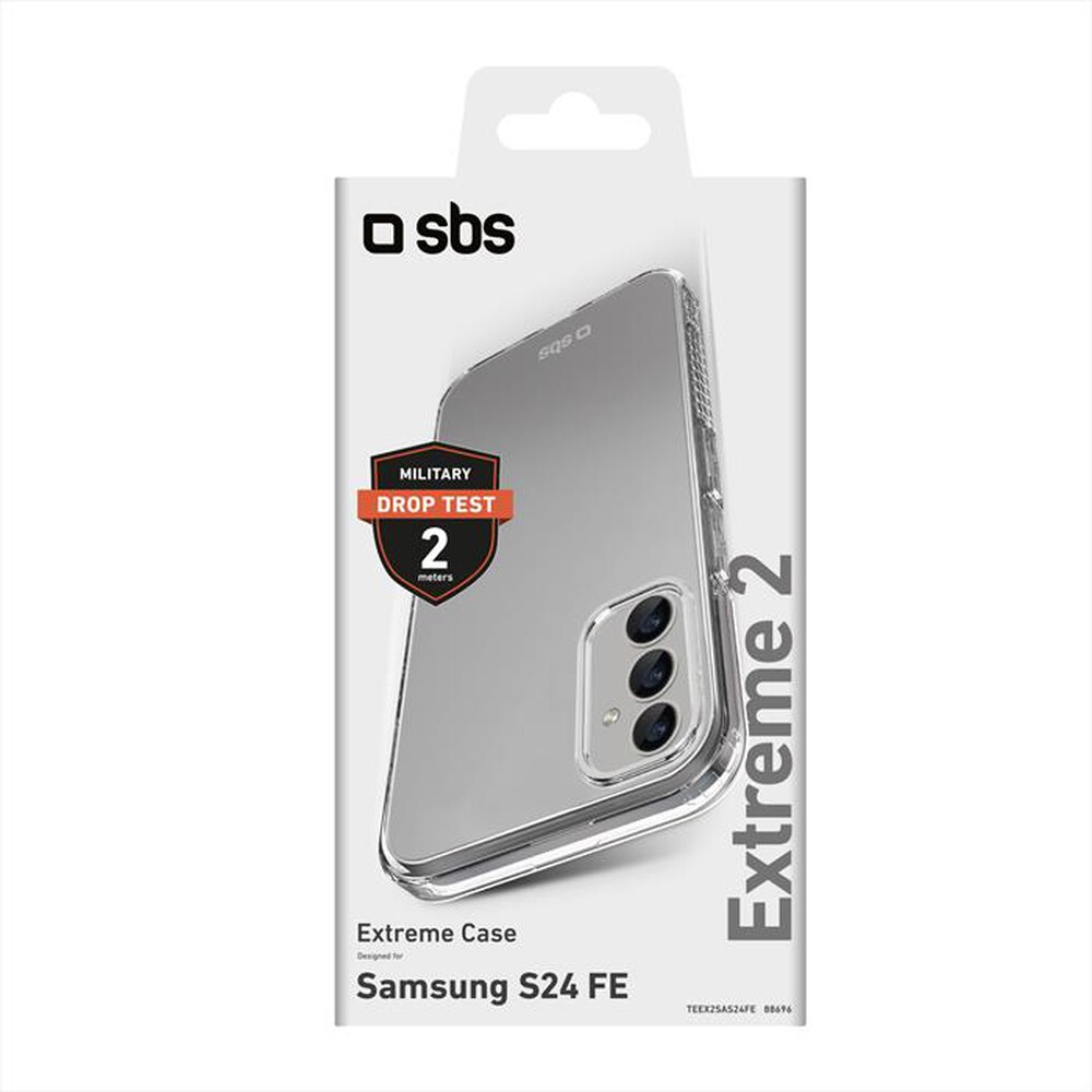 "SBS - Cover TEEX2SAS24FE per Samsung Galaxy S24 FE-Trasparente"
