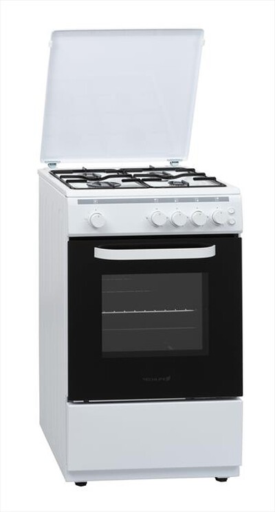 TECHLIFE - Cucina a gas TFCG50WFG-Bianco,  TECHLIFE - Cucina a gas TFCG50WFG-Bianco