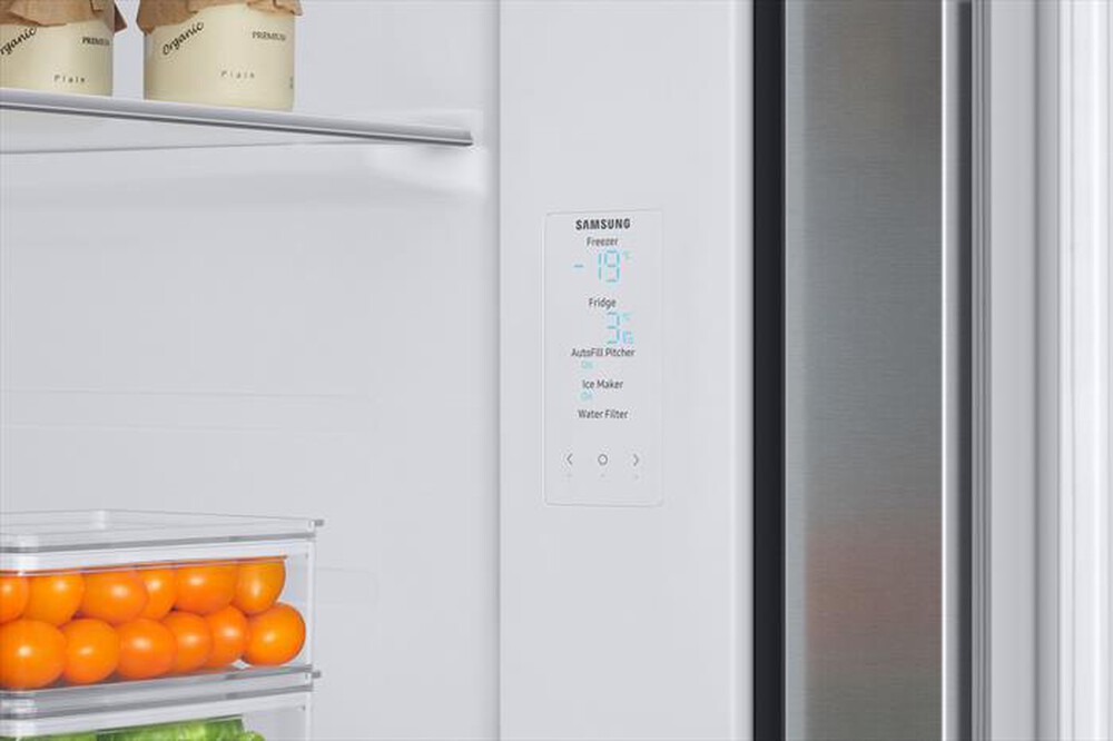 "SAMSUNG - Frigorifero 3 porte RH69B8941S9/EF Classe E 645 lt-METAL INOX"