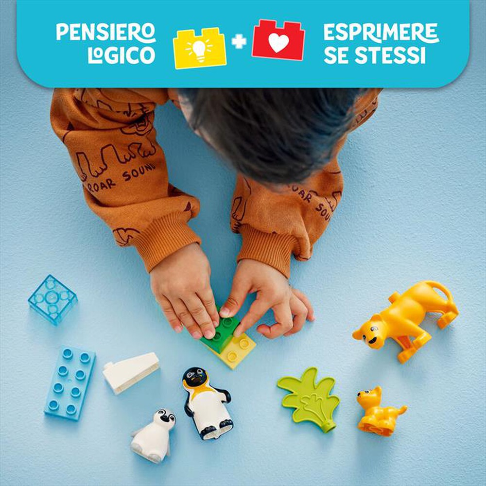 Immagine del prodotto LEGO - DUPLO Famiglie di animali: pinguini e leoni 10442